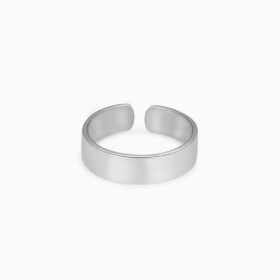Openable Plain Ring 925 Sterling Silver