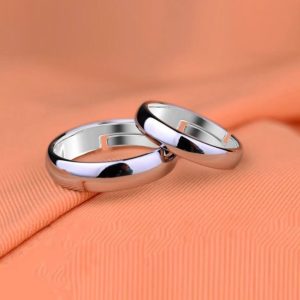 Half Down Ring For Couple
