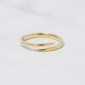 Open Spiral Ring