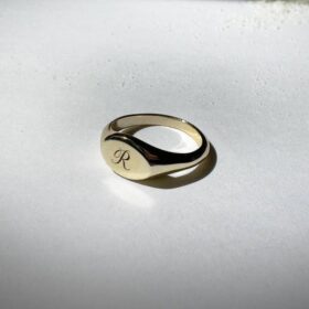 Leminas Letter Ring
