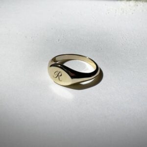 Leminas Letter Ring